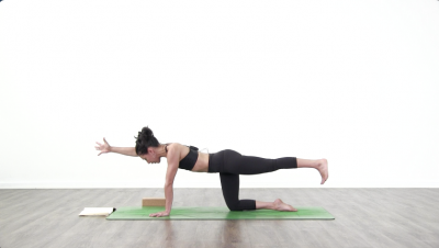 a photo shoot from a online yoga class at yogateket Uppsala